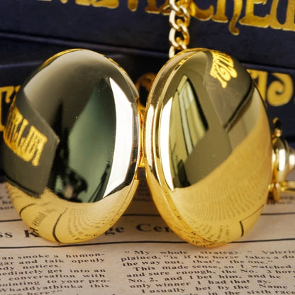 Quartz Pocket Watch Gift Box Set