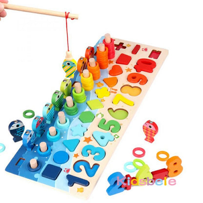 Montessori Wooden Educational Math Toys