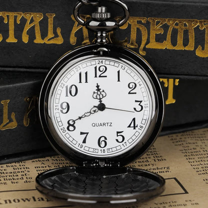 Quartz Pocket Watch Gift Box Set