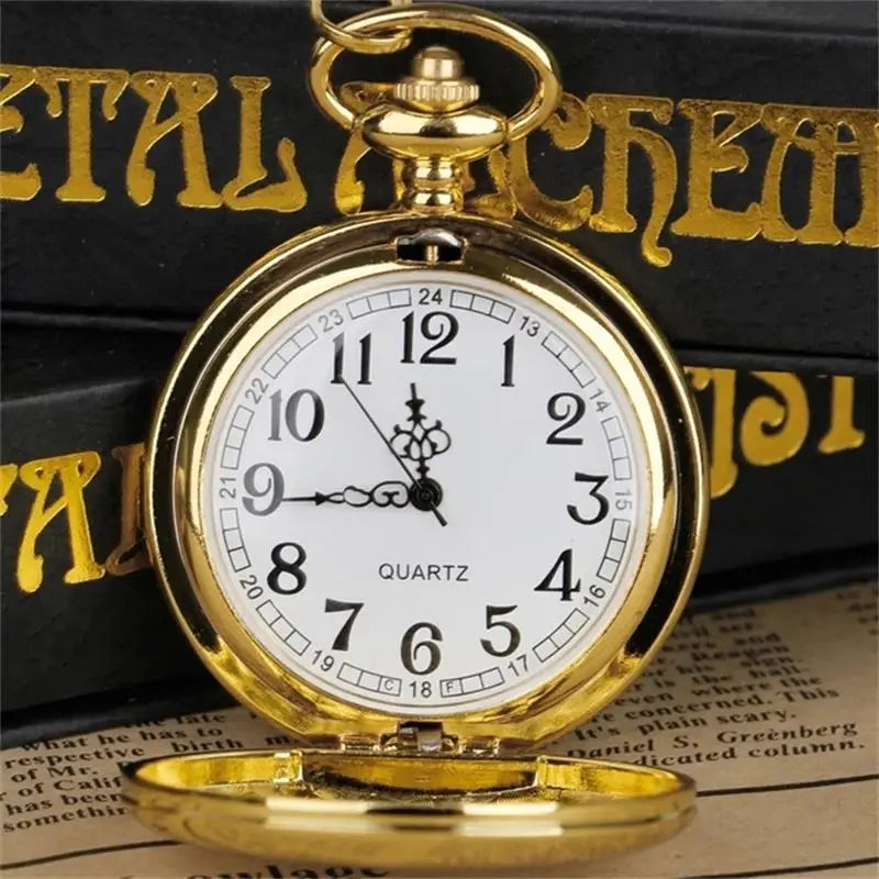 Quartz Pocket Watch Gift Box Set