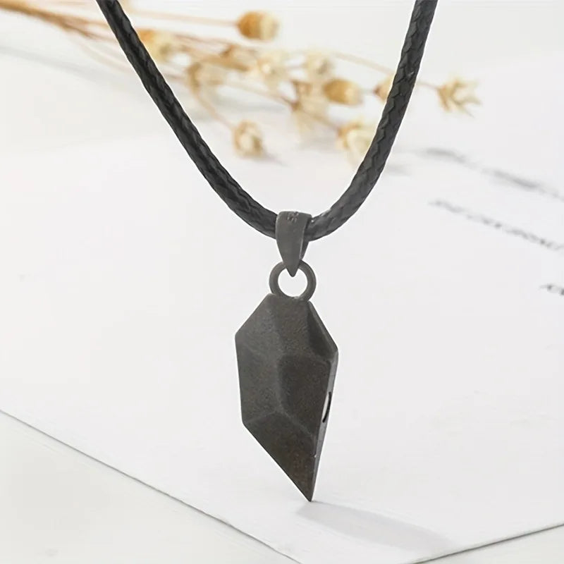 Couple Heart Pendant Necklace