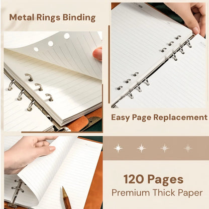 Vintage Leather Notebook Journal